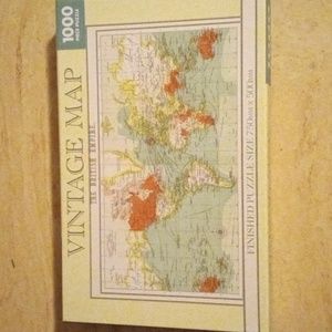Vintage Map of the British Empire jigsaw puzzle